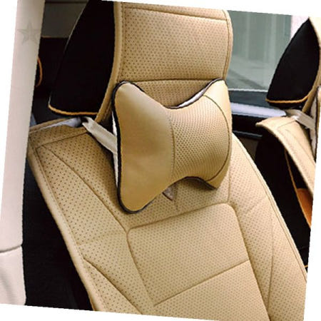자동차 운전석 조수석 뒷좌석 목 받침 쿠션 헤드레스트 지지대 통풍 메쉬 소재