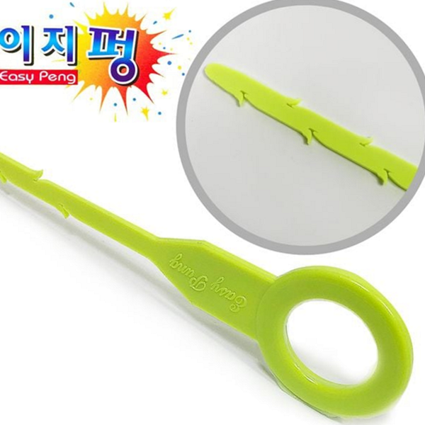 막힌 배수구 청소기 이물질 세면대 청소기 배수구용 하수구용 - 상품 이미지