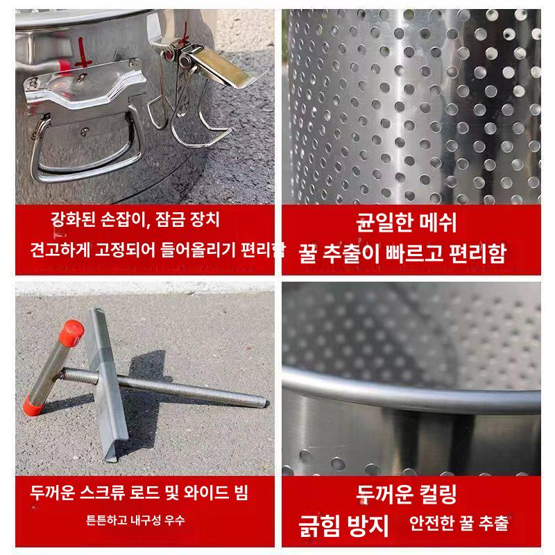 프리미엄 대형 수동 포함 꿀 필터 식당 약재 주방 브랜드 추출기 착즙기 - 상세 이미지 2