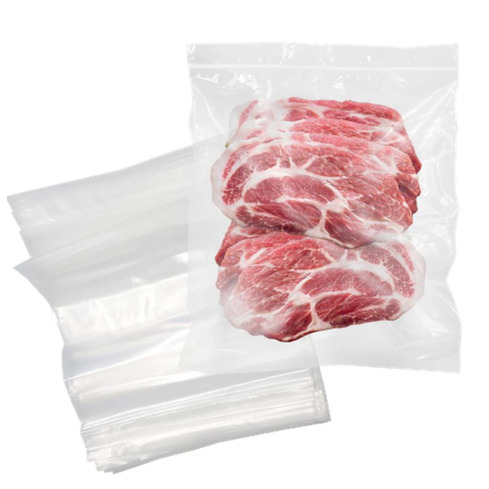 국산 투명지퍼백 보관봉투 LDPE 벌크100매 25x30