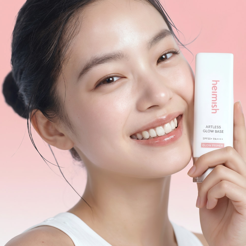 헤이미쉬 아트리스 글로우베이스 SPF50+ PA++++ 40ml / 메이크업베이스 선크림 펄베이스 - 상세 이미지 2