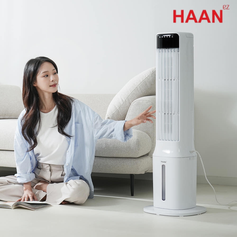타워형에어쿨러 가정용냉풍기 9L 물통분리 리모컨 에어쿨러 이미지 6