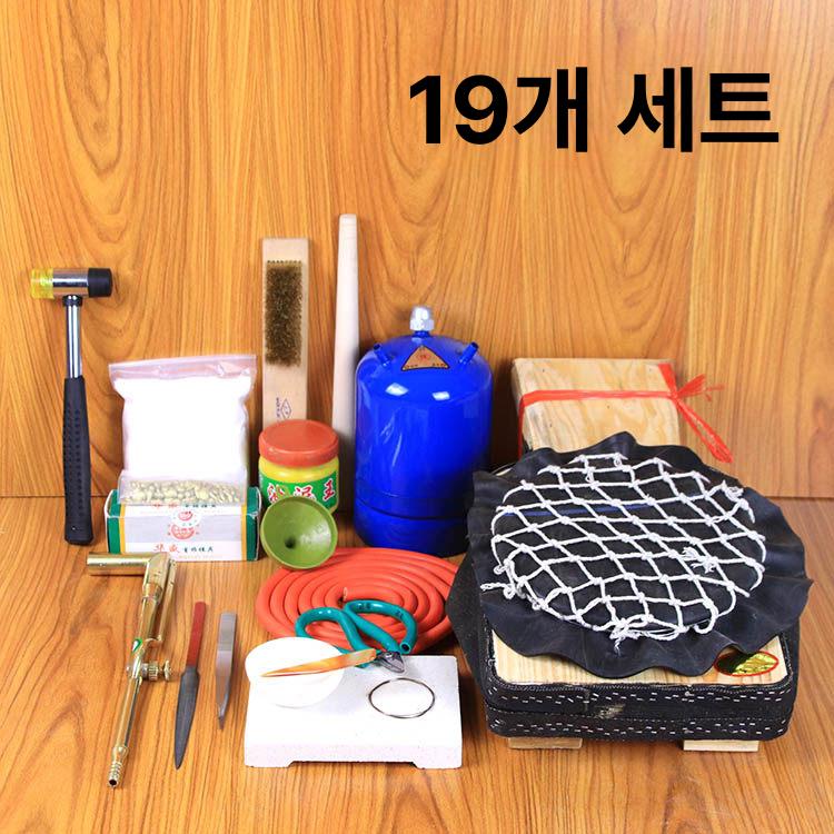 가죽 도구세트 공방 diy 공예 패키지 조각용 압착 핸드메이드 레더크래프트 키트 툴 - 상세 이미지 3