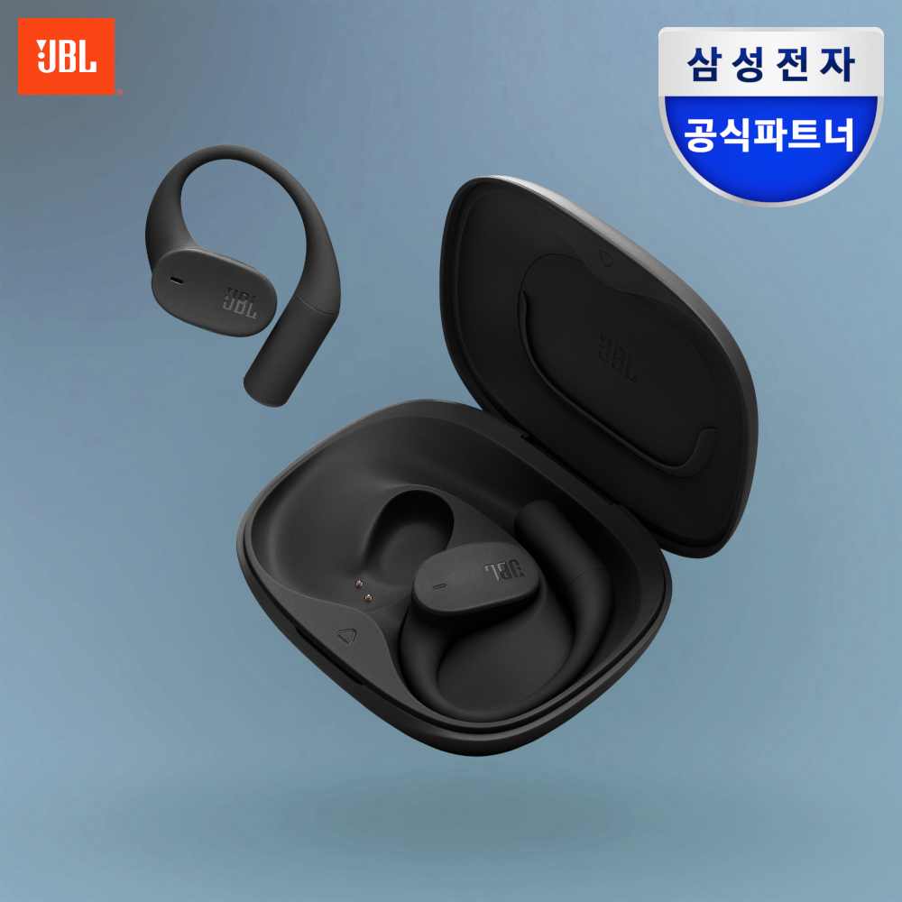 삼성전자 JBL SENSE LITE 블루투스 이어폰 오픈형 스포츠 러닝 블랙 제품 이미지