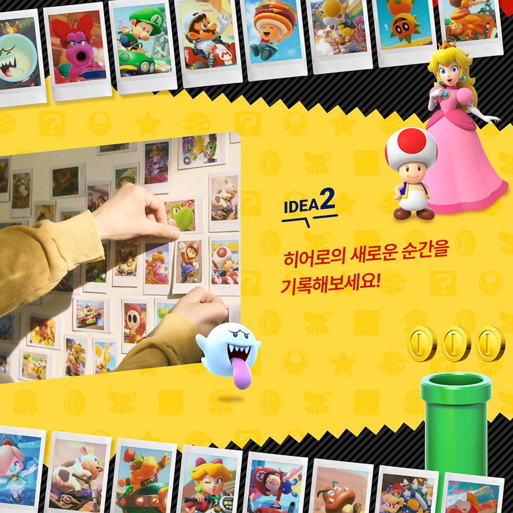 인스탁스 미니링크3 for Nintendo Switch 슈퍼마리오 에디션+미니필름 20매 - 상세 이미지 3