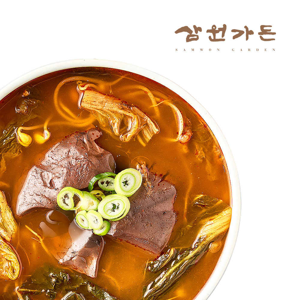 [삼원가든] 소선지 해장국 400g - 상품 이미지