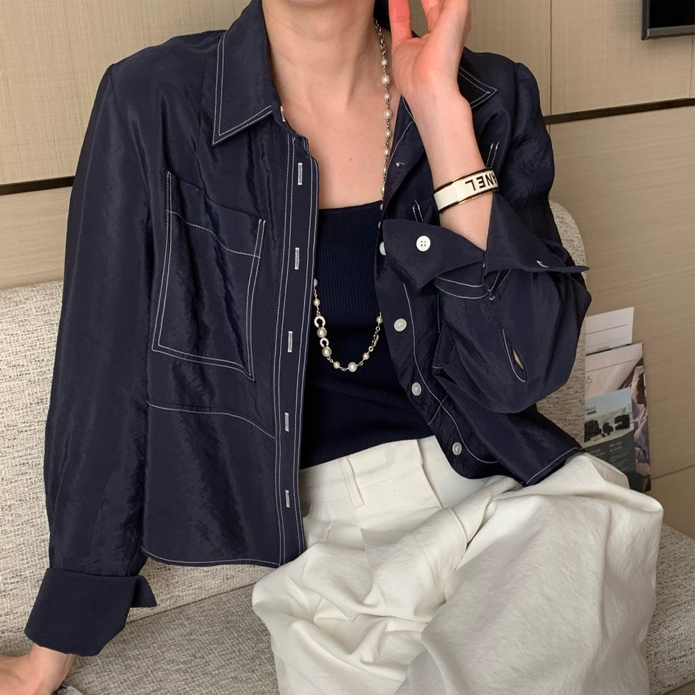 26SS 로우게이지 바람막이 셔츠