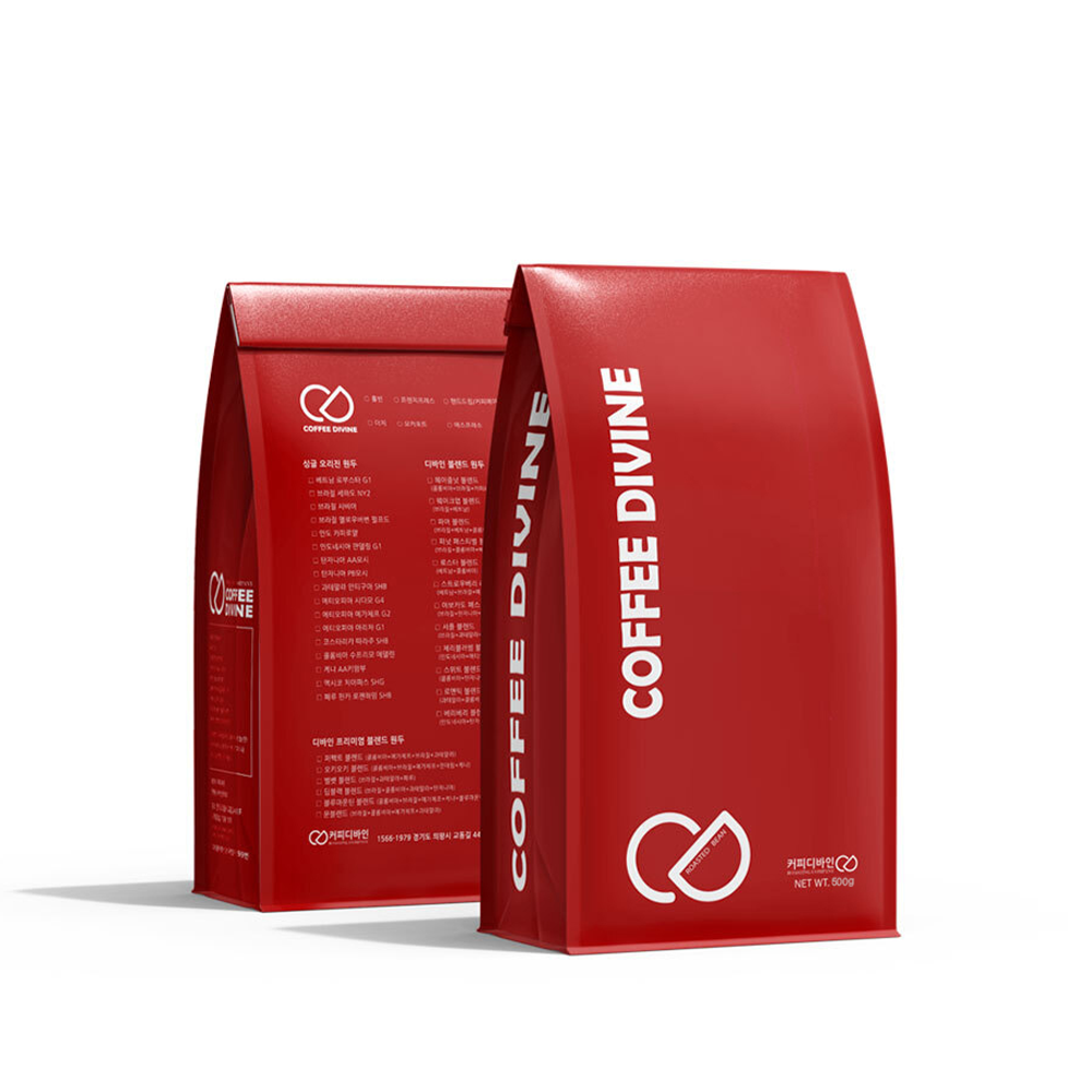 커피디바인 로스터 블렌드 당일 로스팅 원두 커피 500g - 상세 이미지 3