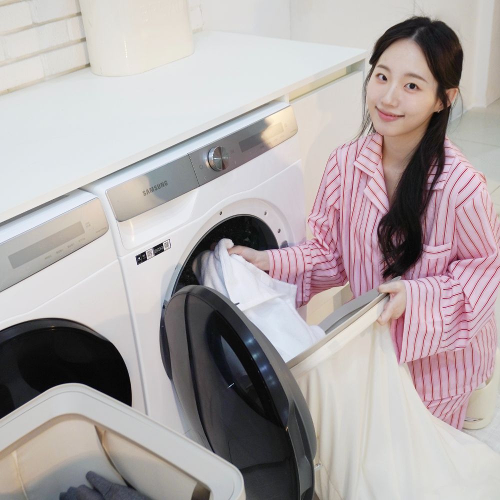 올지 분리수납 빨래바구니 세탁바구니 대형 분리형 이동식 빨래통 3단, 1개 이미지 6