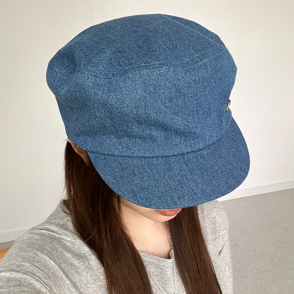 데님 뉴스보이캡 마도로스 캡 팔각모자 빵모자 여성 뉴스보이캡 이미지 6