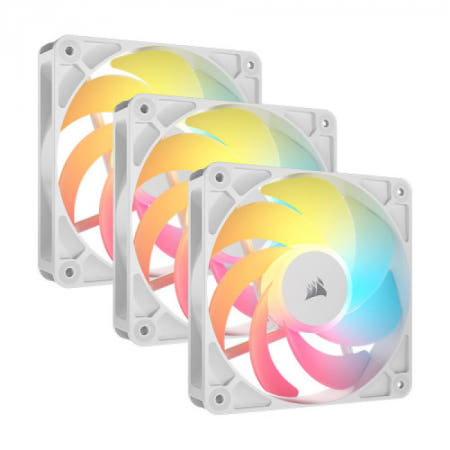 CORSAIR RS120-R ARGB (3팩(트리플팩), 화이트)