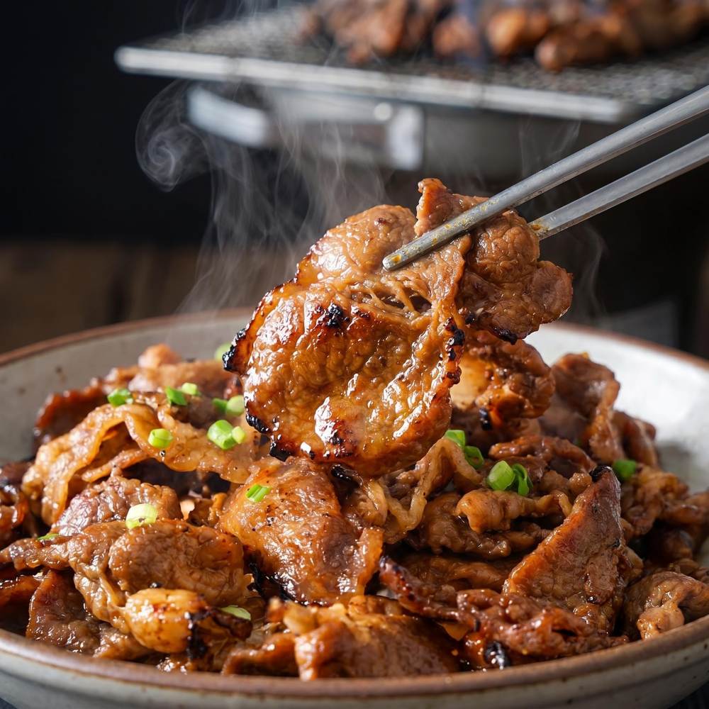 [대구미식로드] 북성로 연탄 석쇠 불고기 300g 간장 직화 불백 돼지 주물럭 - 상세 이미지 4