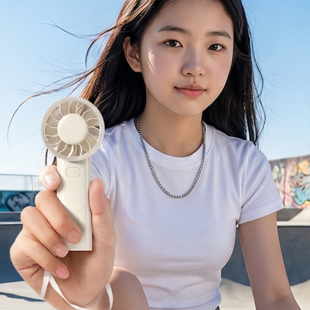 이노젠 아이쿨러 포켓미니 BLDC 초경량 초미니 저소음 휴대용 선풍기 퍼플 - 상세 이미지 3