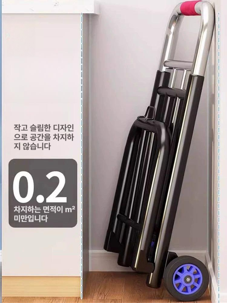 계단카트기 손수레 핸드트럭 장바구니 오르기 트레일러를 강화 핸드카트 짐수레 화물용 - 상세 이미지 4