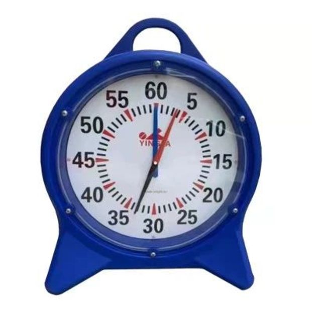 인터벌 타이머 수영장 훈련 워터프루프 스톱워치 대형 손목 시계 운동용 - 상세 이미지 2