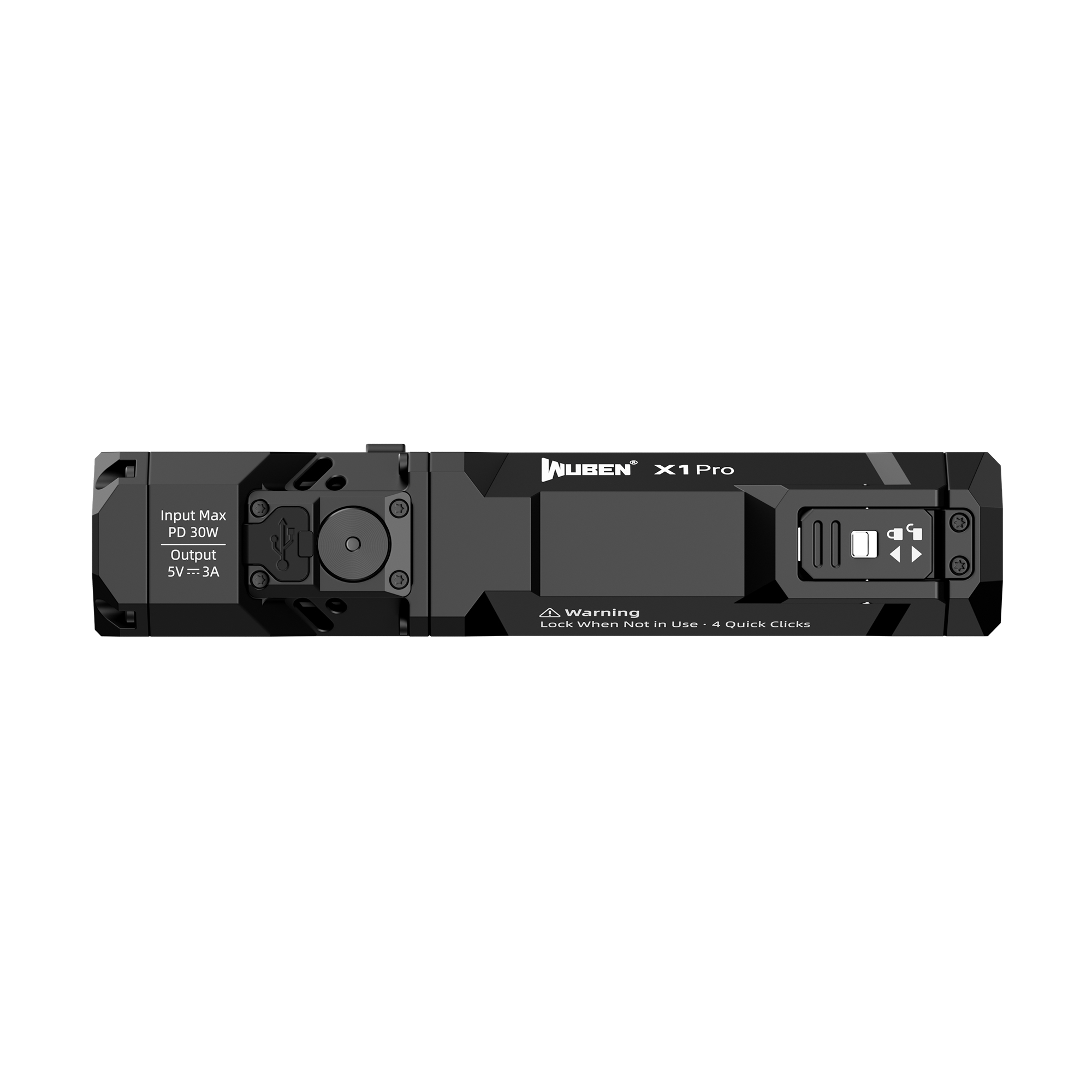 우벤 X1 PRO 고성능 손전등 12300루멘 충전식 LED 후레쉬 EDC 보조배터리 랜턴 이미지 8