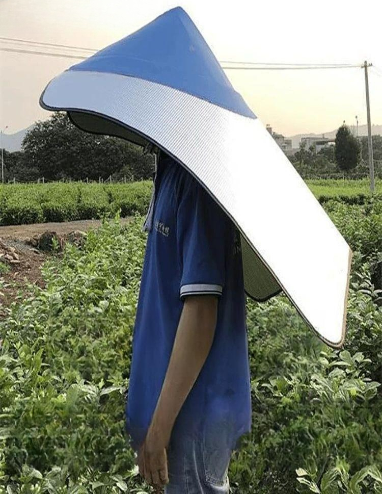 농사 모자 초대형 자외선 햇빛 가리개 밭일 낚시 차단 농부 챙넓은 여름 와이드 - 상품 이미지