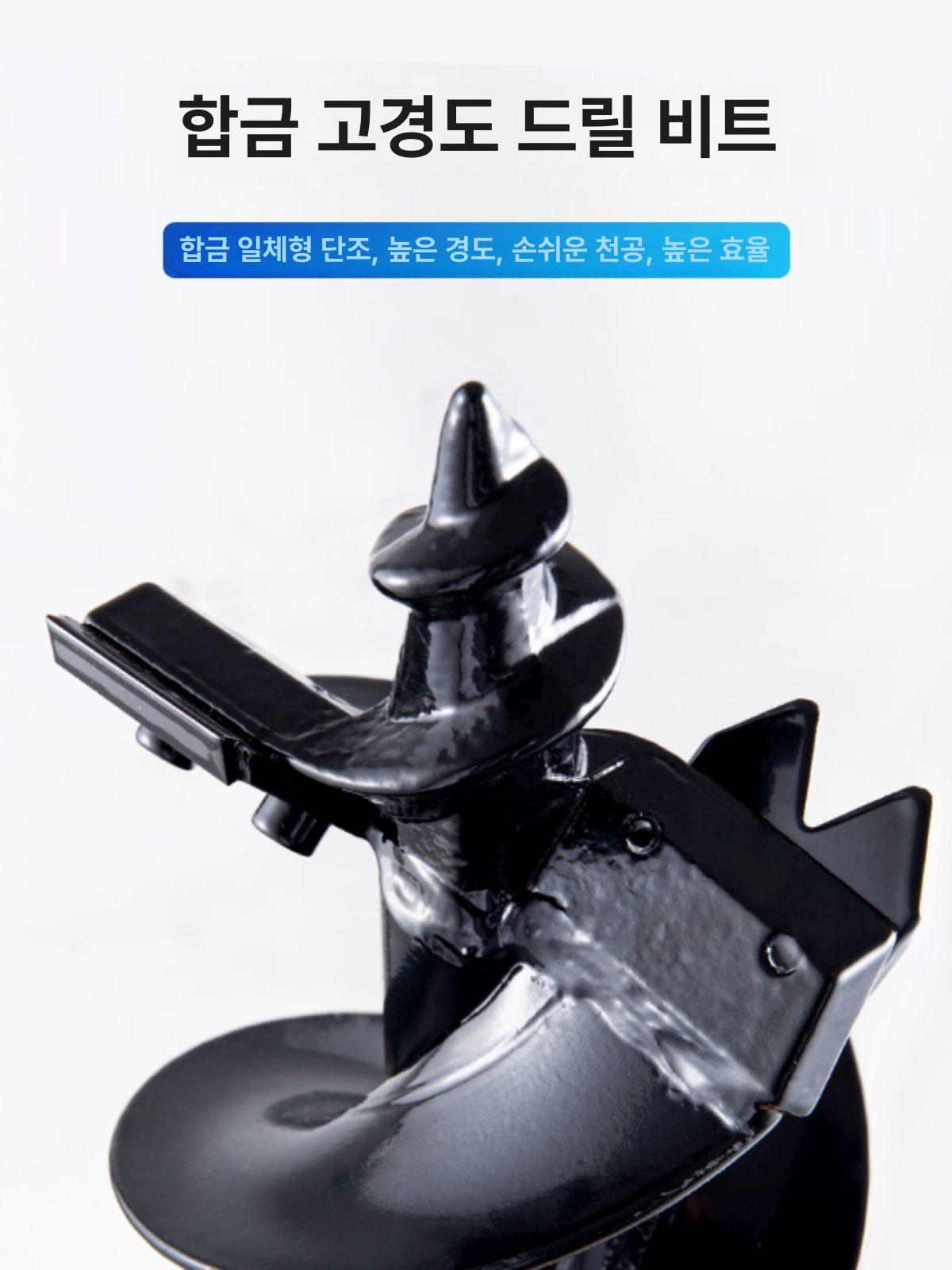 엔진 항타기 구굴기 구멍 굴착기 기계 과수원 땅파는 땅파기 드릴링 땅 가솔린 소형 농업용 - 상세 이미지 2