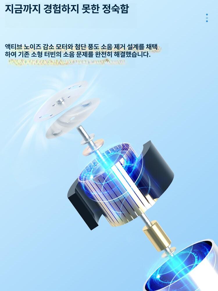 헬멧 선풍기 시원한 5팬 노랑 에어컨 후드 가방 오토바이 쿨링 냉각팬 바이크용 - 상세 이미지 3