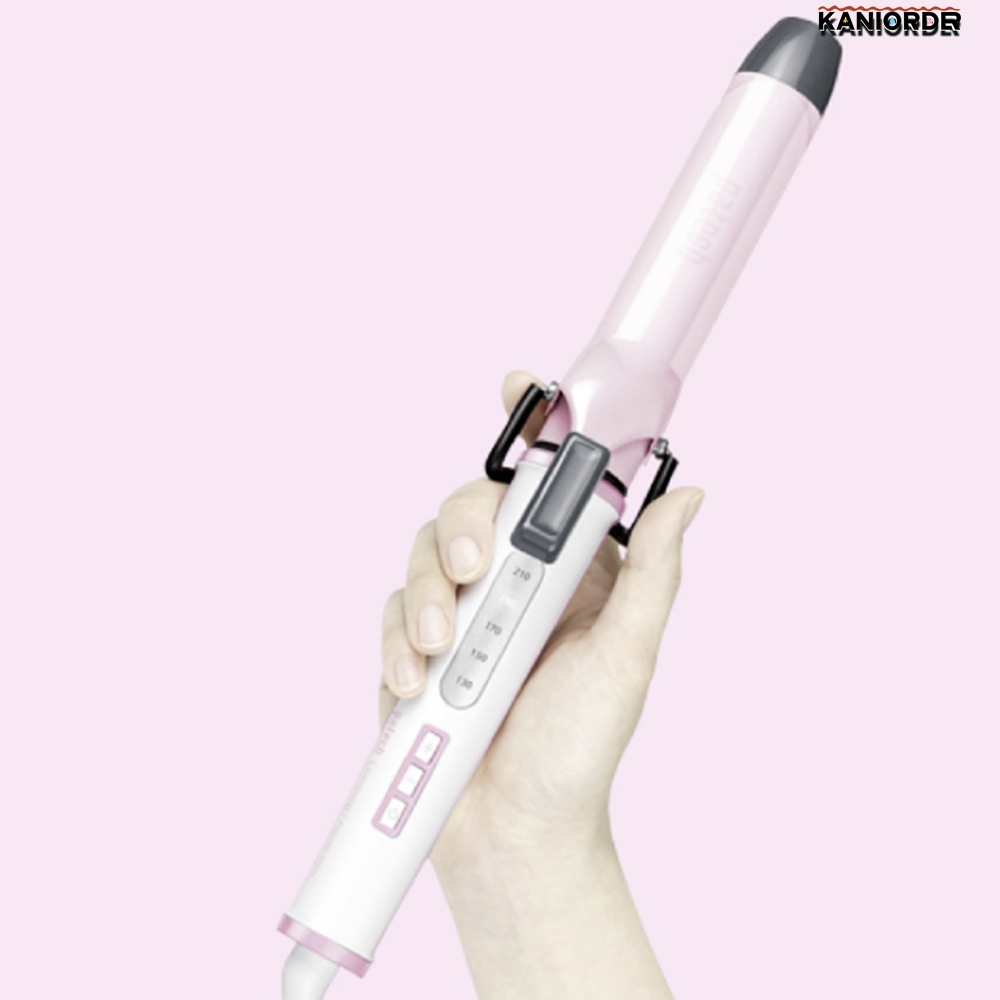 긴 머리 고데기 자동 봉 고대기 S컬 중단발 셀프 웨이브 펌 - 상품 이미지