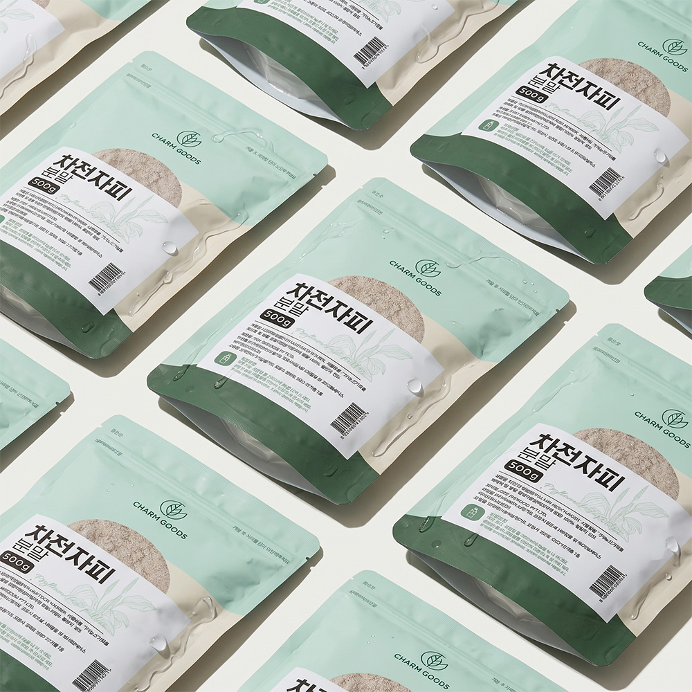 차전자피 효능 먹는법 차전차피 분말 가루 500g 50일분 + 스푼 이미지 6