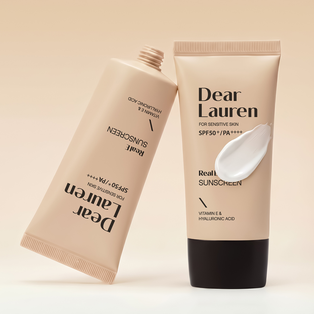디어로렌 리얼E 혼합자차 선크림 SPF50+ 백탁없는 수분 저자극 민감성 40ml, 1개 - 상세 이미지 4