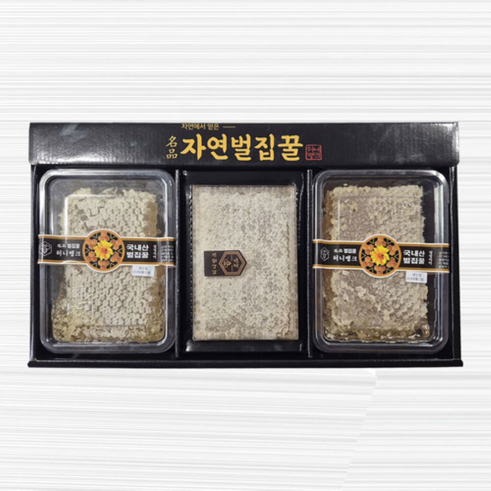 허니뱅크 명품벌집꿀선물세트 사양벌집꿀 - 상품 이미지