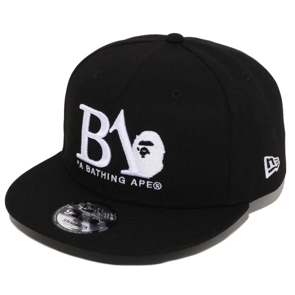 베이프 모자 BA LOGO NEW ERA 9FIFTY CAP 1M33-180-903 - 상품 이미지