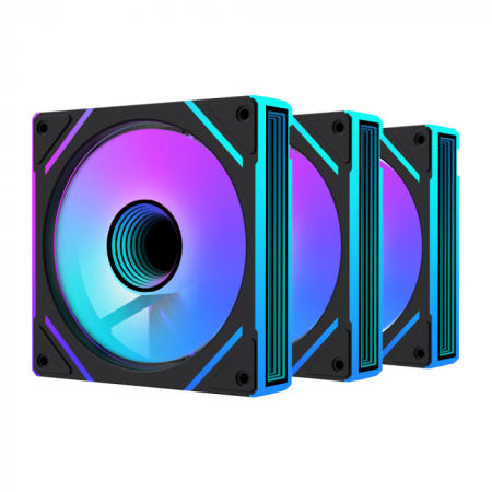 AONE STORM INFINITY PRO-120 ARGB PWM (3팩, 블랙)