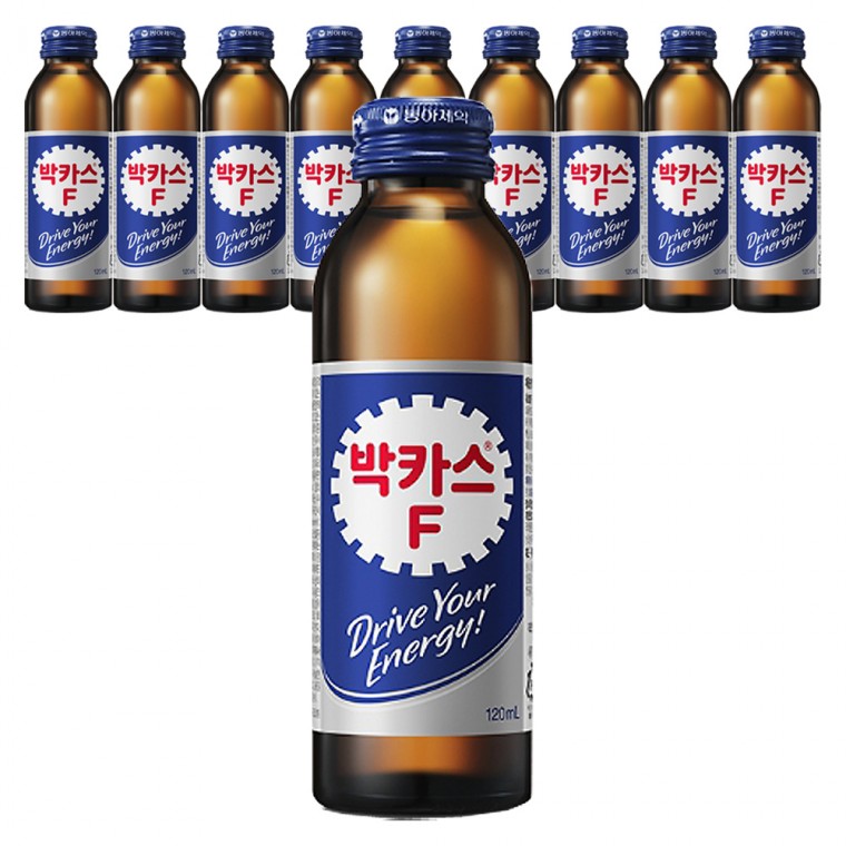 동아제약 박카스 F 120ML x 10병 드링크 박카스에프 약국 한박스 바카스 카페인 피로회복 - 상품 이미지