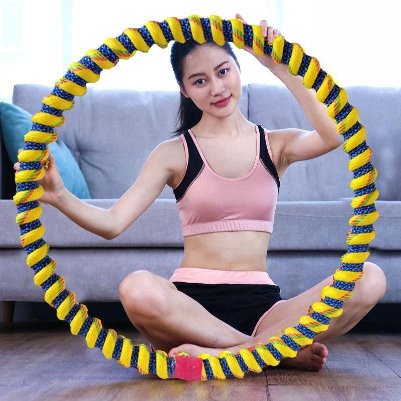 훌라후프 5kg 다이어트 실내운동 실 복부운동 근력 줄자 색상을 홈트레이닝 - 상세 이미지 3