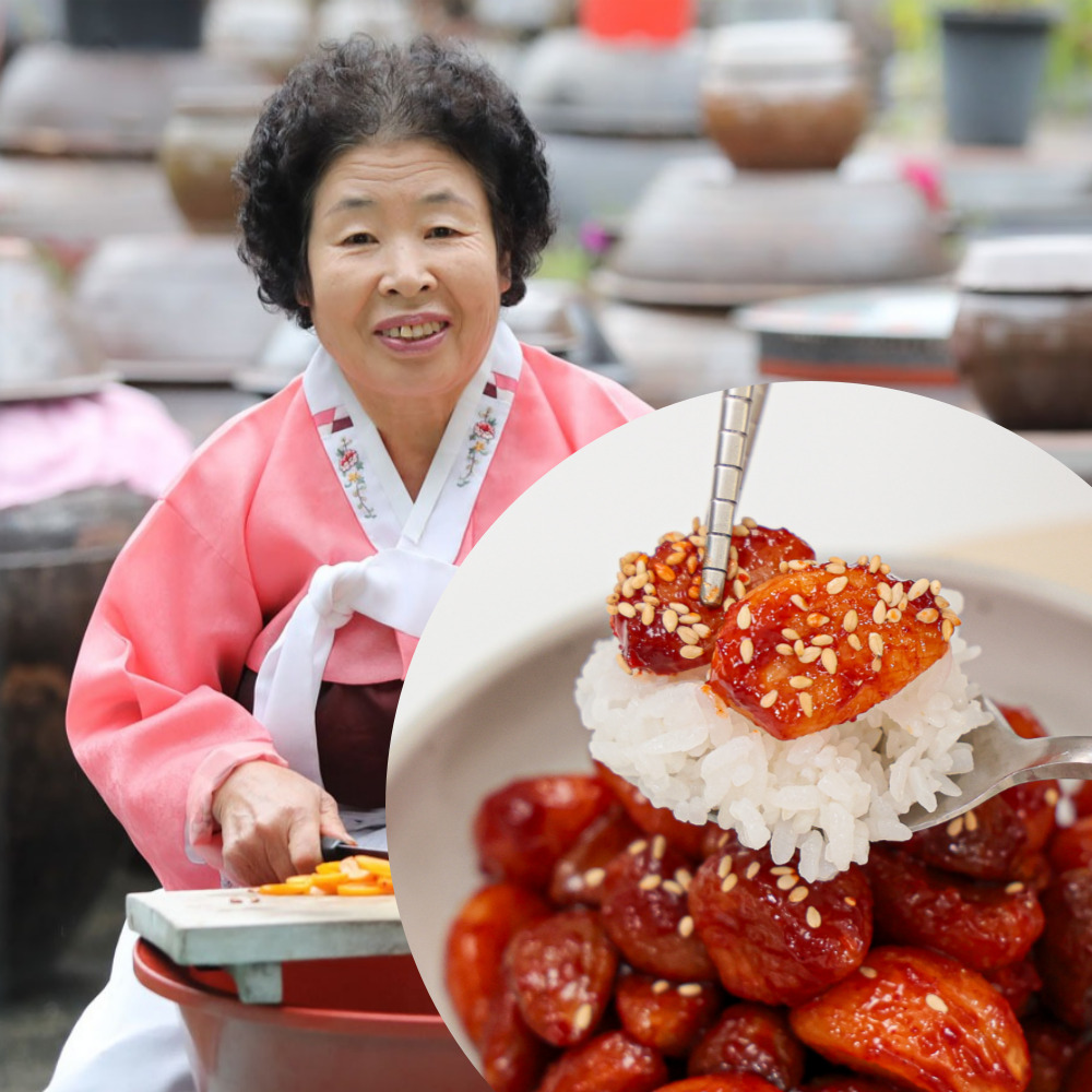 국산 마늘 장아찌 고추장 마늘절임 1kg 순창 내고향 - 상품 이미지