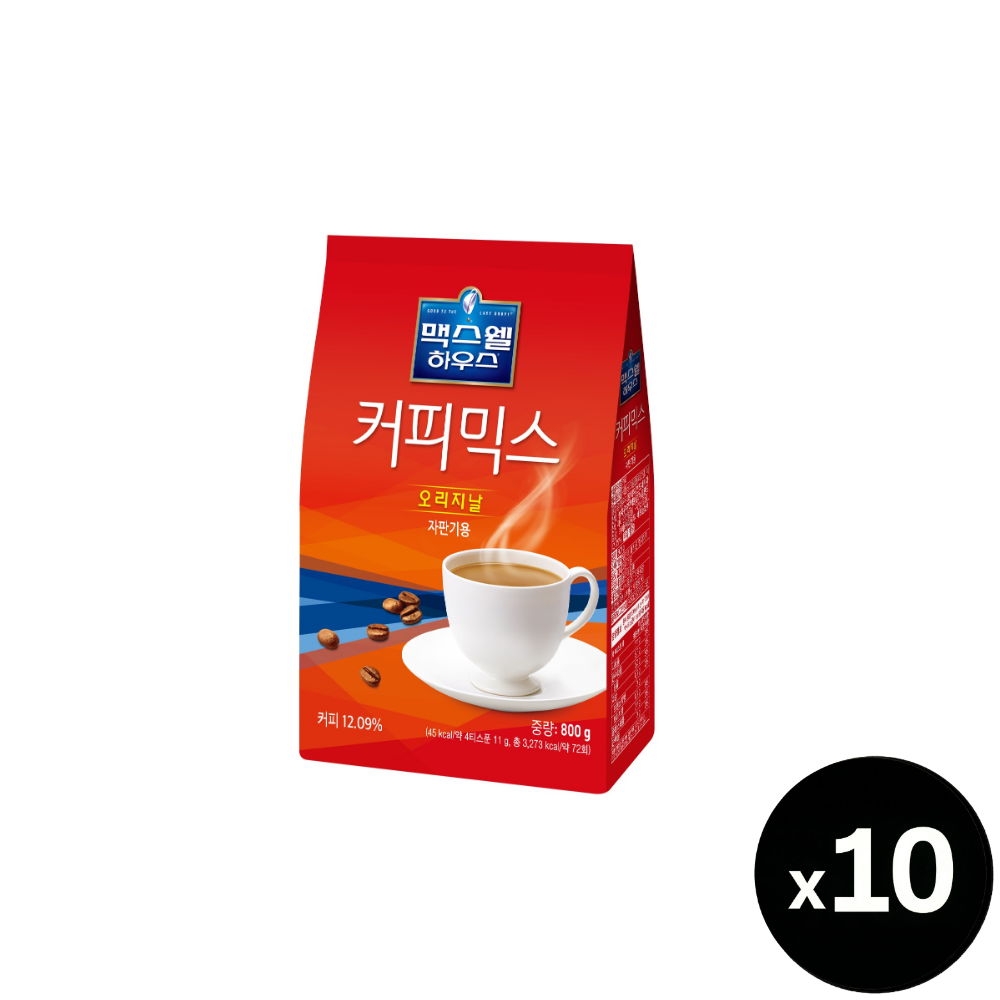 맥스웰 하우스 오리지날 800g, 10개 - 상품 이미지