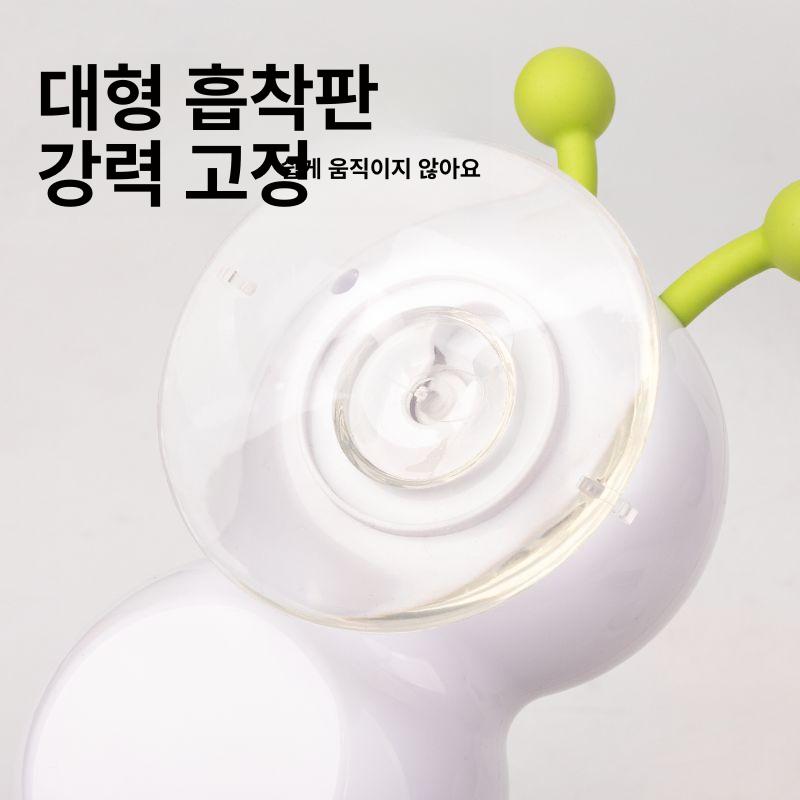 고양이 애벌레 장난감 유리창 전동 반려묘 사냥 자동 실내 캐터필러 센싱 감응 놀이 새끼 - 상세 이미지 3