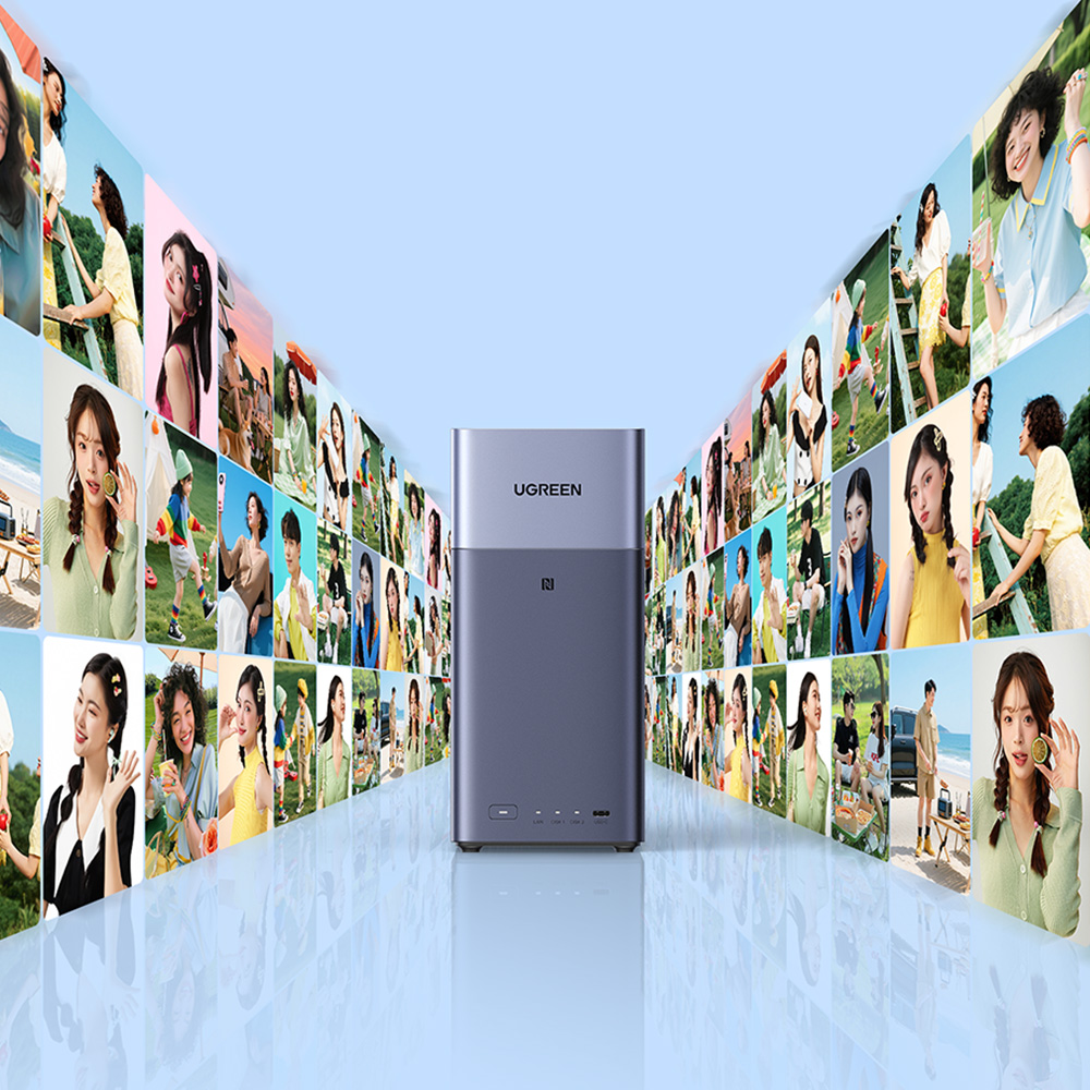 유그린 나스 2베이 NAS DH2300 퀵가이드 제공 상품 이미지