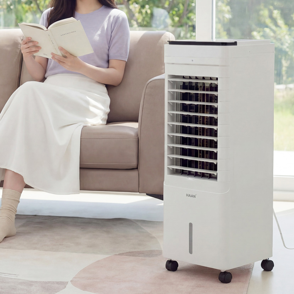 한경희 가정용 업소용 리모컨 파워 냉풍기 얼음 냉방기 냉선풍기 LF960 - 상품 이미지