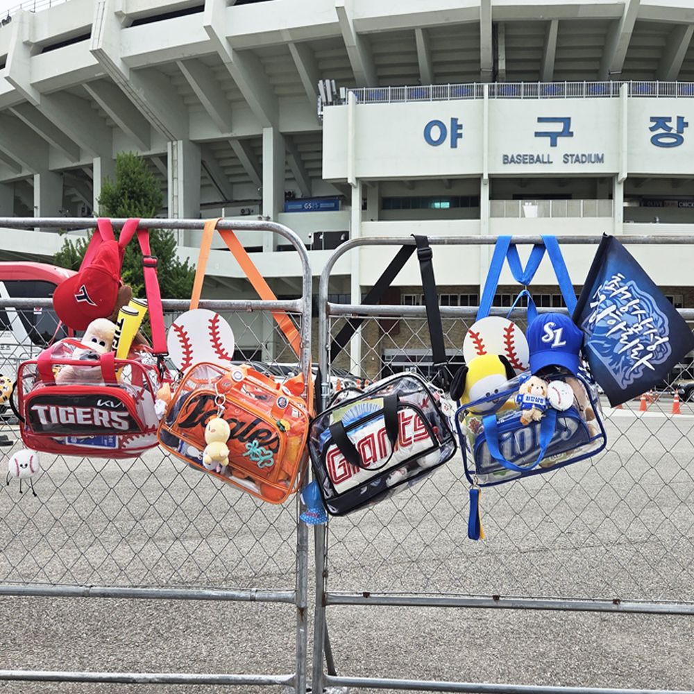 야구직관가방 야구장 직관 가방 투명 유니폼 덕질 보스턴백 크로스백 응원 상품 이미지