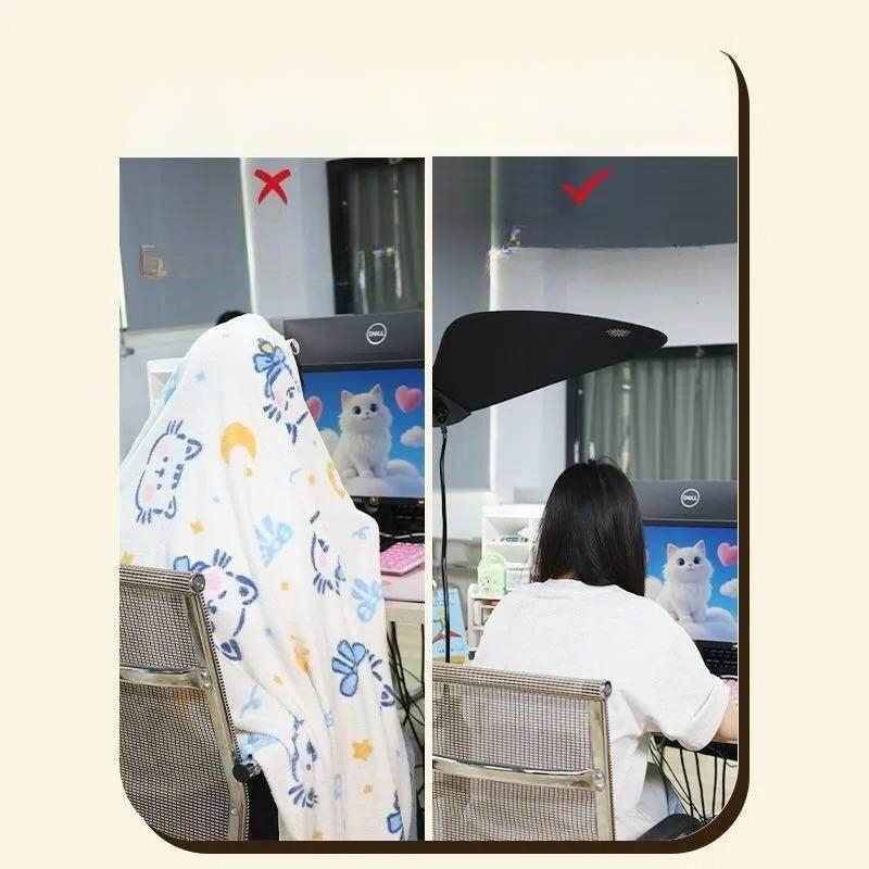 사무실 햇빛 가림막 책상 형광등가리개 클립 캐노피 실내 선바이저 - 상세 이미지 4