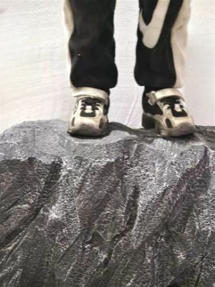 조경돌 돌모형 스티로폼돌 실내 판석 인조바위 조경석 다크그레이 - 상세 이미지 3