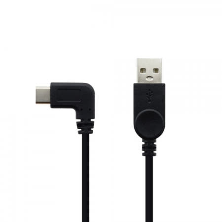 [IF345] Coms USB 3.1(Type C) 케이블 (C M/USB 2.0 M) / C 꺾임(꺽임) / 25cm