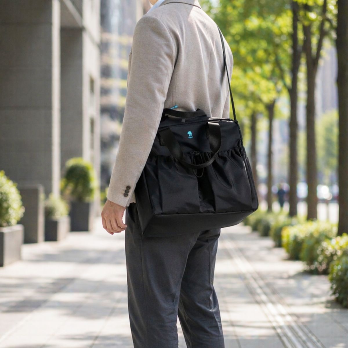 [파파백]아빠 기저귀가방 겸용 멀티백 캠핑 & 데일리 가방 토트 숄더 크로스 Bag - 상세 이미지 5