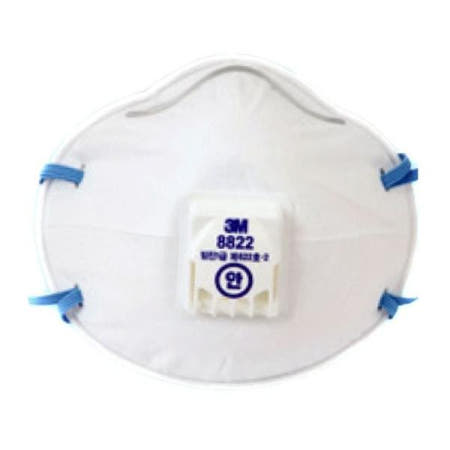 3M 방독면마스크 안면부여과식 방진마스크8822 (1각10개) 3M