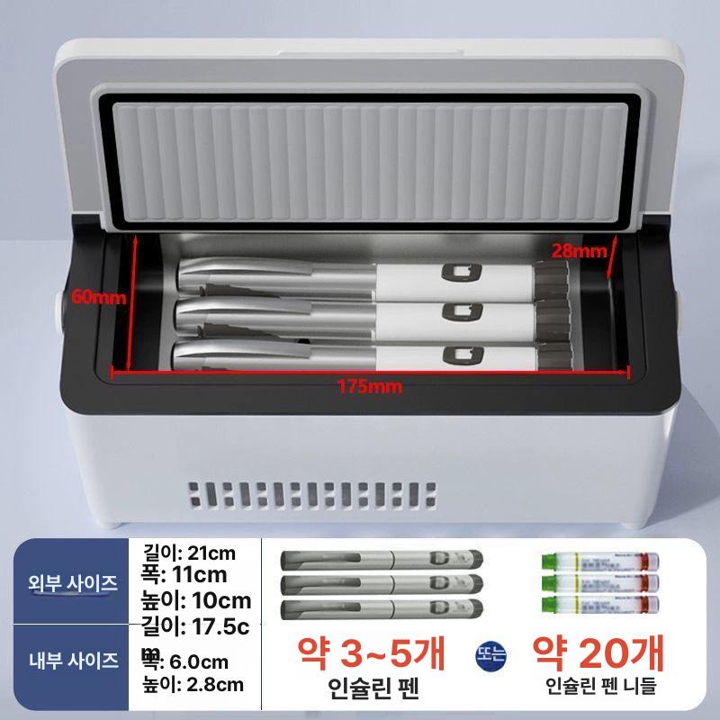 인슐린 냉장고 병원 온도유지 터치 보관 약품 저장고 약국 소형 케이스 충전식 실험실 - 상세 이미지 3