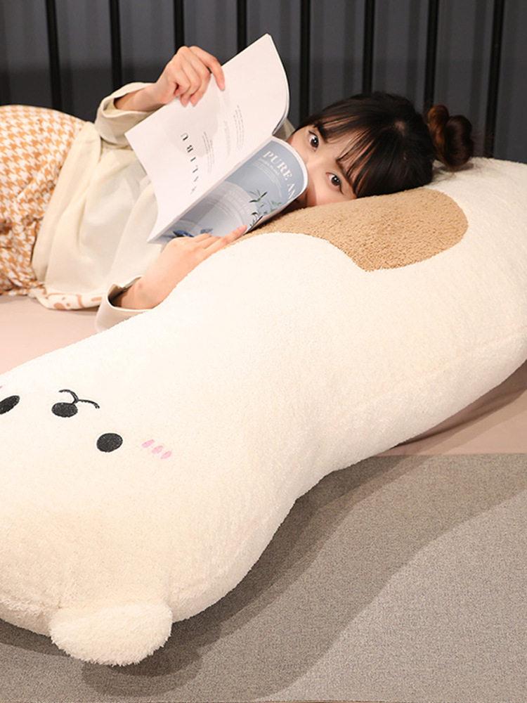 인형 롱쿠션 곰돌이 바디필로우 허그필로우 안아베개 대형 긴베개 애착인형 - 상세 이미지 2
