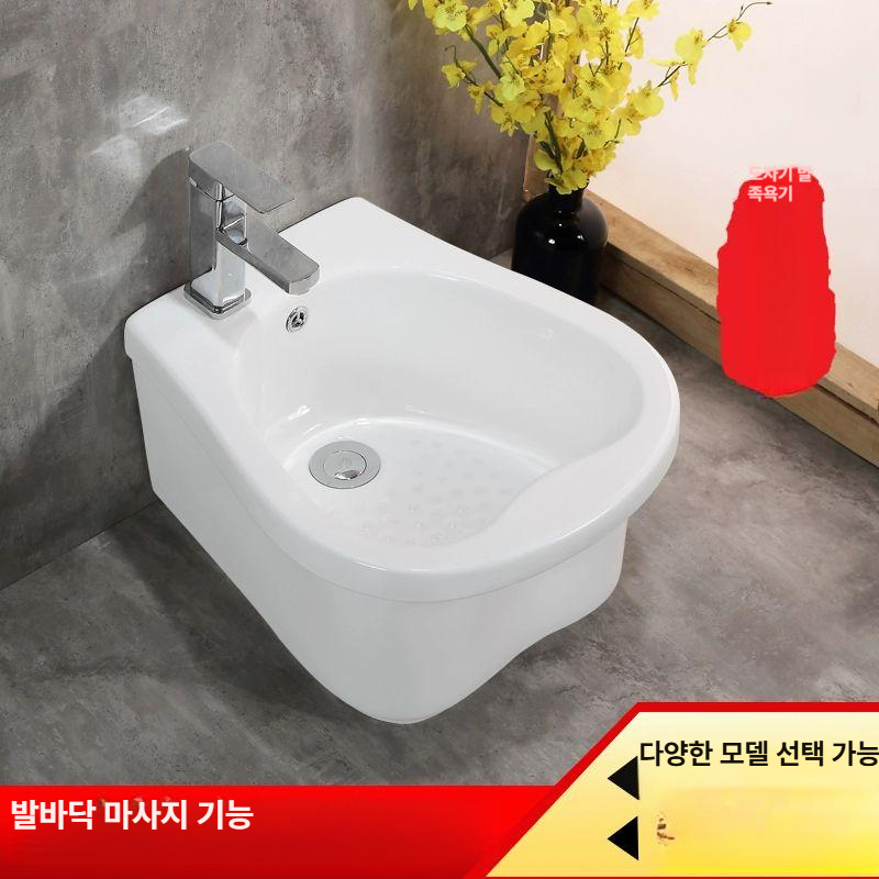 족욕세면대 마사지 족탕기 발 페디큐어 풋스파 습식 네일샵 건식 마사지샵 찜질 안마 스파 - 상세 이미지 2
