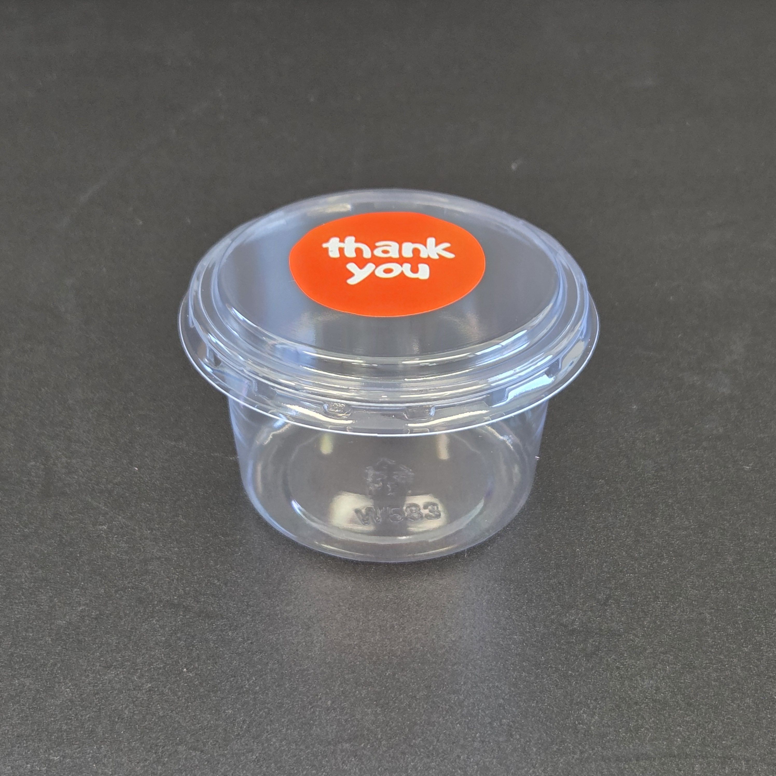 (50개) 원형 보틀케이크용기 티라미수용기 컵과일주문 디저트 떡 포장 미니 150ml - 상세 이미지 3
