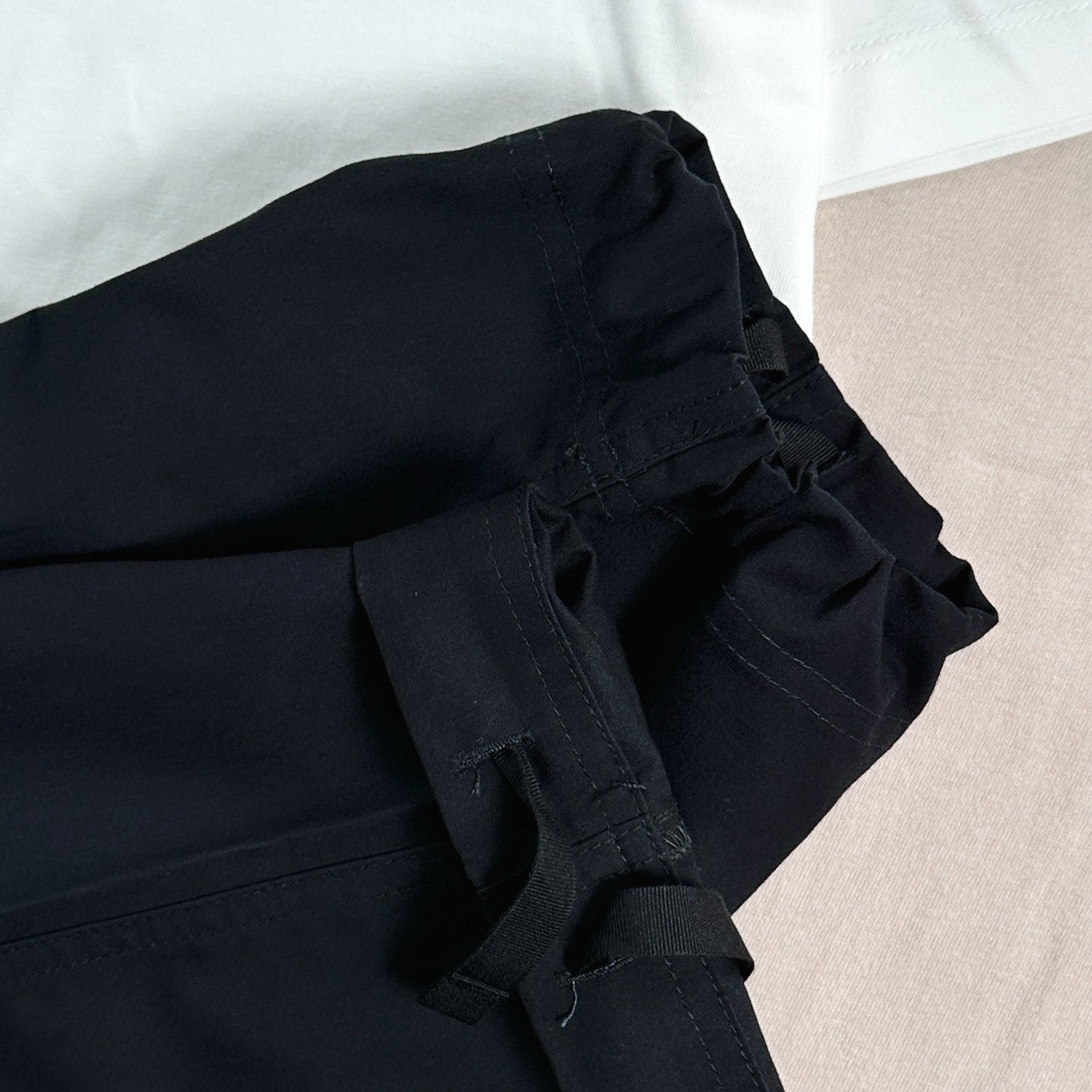 나이키 바지 클럽 드로스트링 우븐 밑단조절 테이퍼드 스트링 팬츠 이미지 6