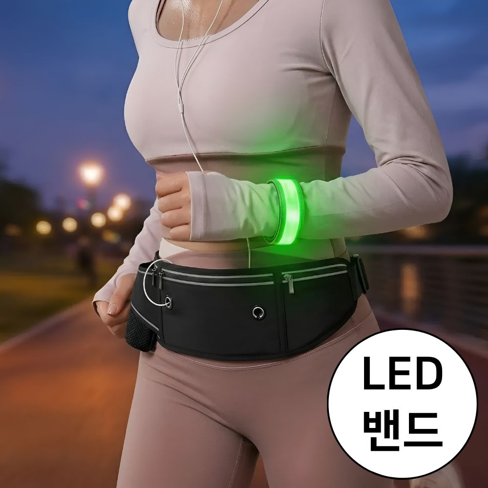 러닝핸드폰보관 러닝벨트 준비물 마라톤 방수 휴대폰 - 상품 이미지