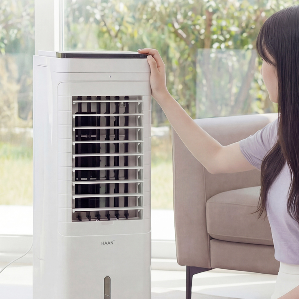 한경희 가정용 업소용 리모컨 파워 냉풍기 얼음 냉방기 냉선풍기 LF960 이미지 7