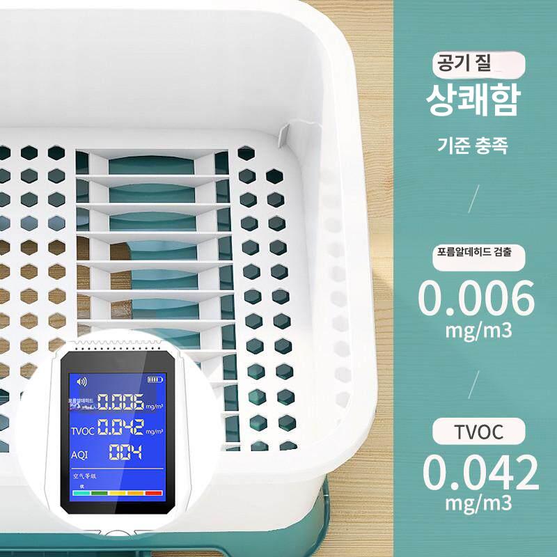 주방 건조대 식기 그릇 싱크대용 설거지 수납함 컵받침 스테인리스 확장 - 상세 이미지 3